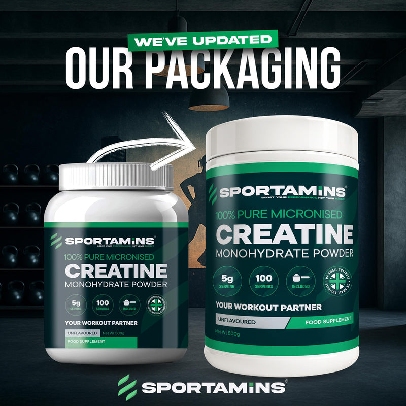 Creatine Monohydrate Powder 500g – 100% Pure Micronised Creatine – Unflavoured, 100 Servings – Supports Muscle Growth, Strength and Recovery – Vegan, GMP Certified, Non-GMO Supplement