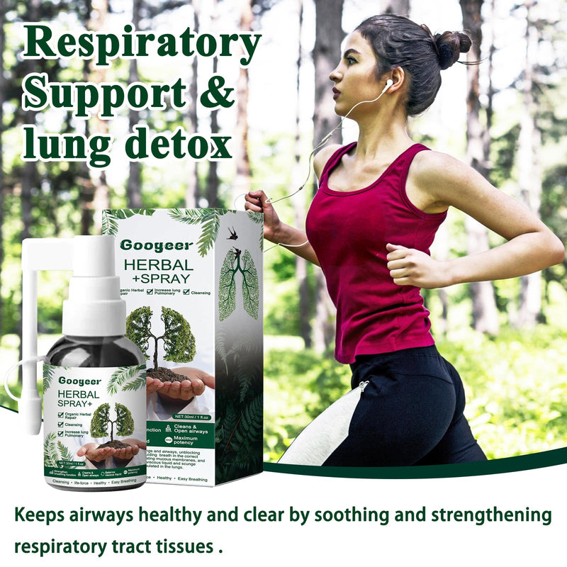 [Australia] - 3 Pcs Lung Cleansing Respinature Herbal Spray Cleansing Lung Lung Spray Respi Nature Herbal Spray Herbal Lung Cleansing Spray Herbal Lung Cleanse Lungwort Lungwort Nasal Spray 