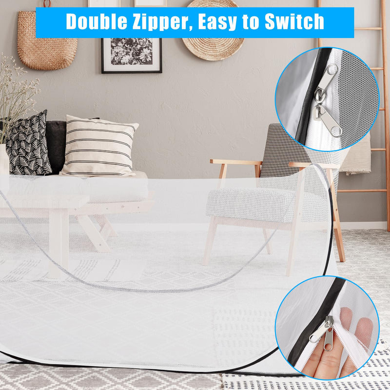 [Australia] - Large Pop Up Mosquito Tent, Portable Foldable Mosquito Net for Camping Bed Travel Patio (78 * 30 * 24inch) 