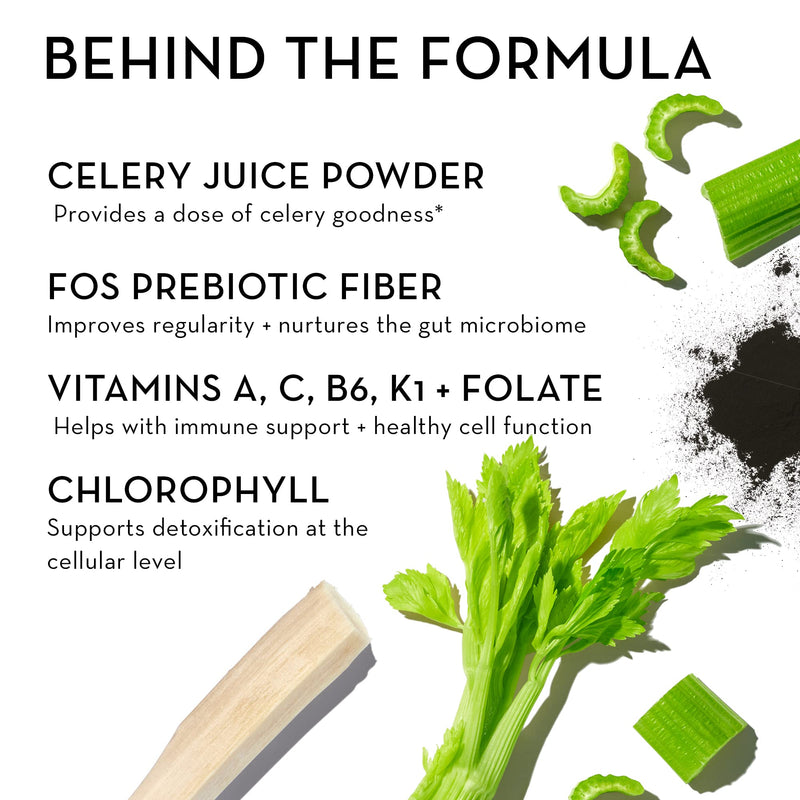 [Australia] - HUM Celery Juice Fiber Gummies The First Prebiotic Celery Juice Gummy, Supports Detoxification and A Daily Green Boost with Celery Juice, Chlorophyll, and Prebiotic Fiber(60 Count) 