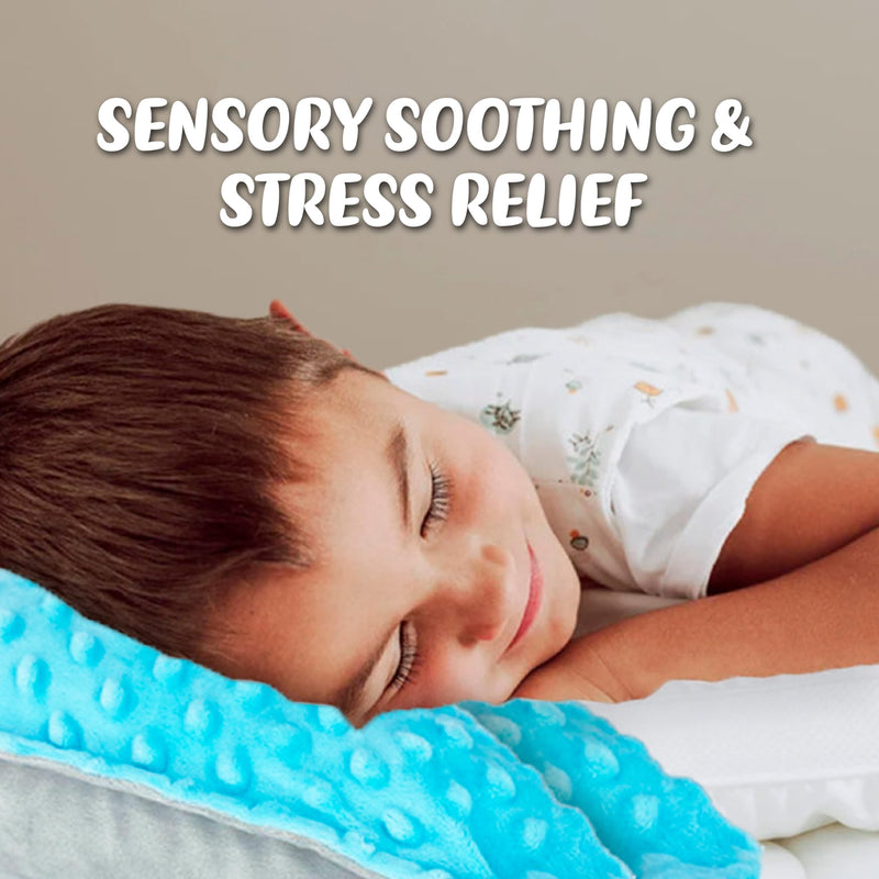 [Australia] - Bright Autism Hugger Pillow for Sensory Needs- Calming Vibrating pillow for kids. Therapy Relaxing tool That helps Children to soothe stress or anxiety. The perfect sleep aid for a sensory room. 