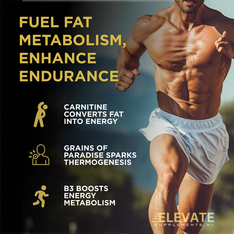 Burn Thermogenic Fat Burner for Men & Women - Metabolism Booster & Energy Support Supplement, Supports Weight Management, Focus & Craving Control, 30 Servings - (150 Capsules)