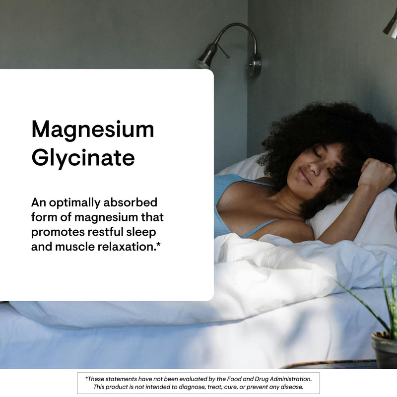 [Australia] - THORNE - Magnesium Glycinate - Support Restful Sleep, Muscle Relaxation, Heart Health, and Metabolism* - Chelated Magnesium Capsules - 90 Servings 