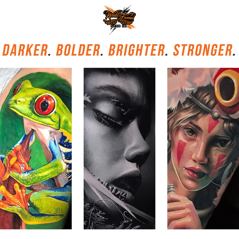 [Australia] - World Famous Tattoo Ink - Blackout Black, Ultra-Thin Black Tattoo Ink for Lining, Shading & Portrait Work - Vegan, Cruelty-Free, Professional-Grade Supplies & Equipment 8 fl oz 