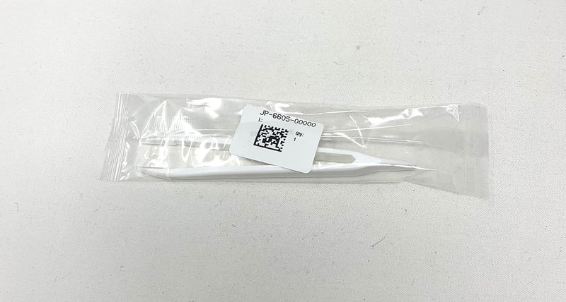 [Australia] - Soft Contact Lens Tweezers White Plastic w/Silicone Tips, 5 Inch Long 