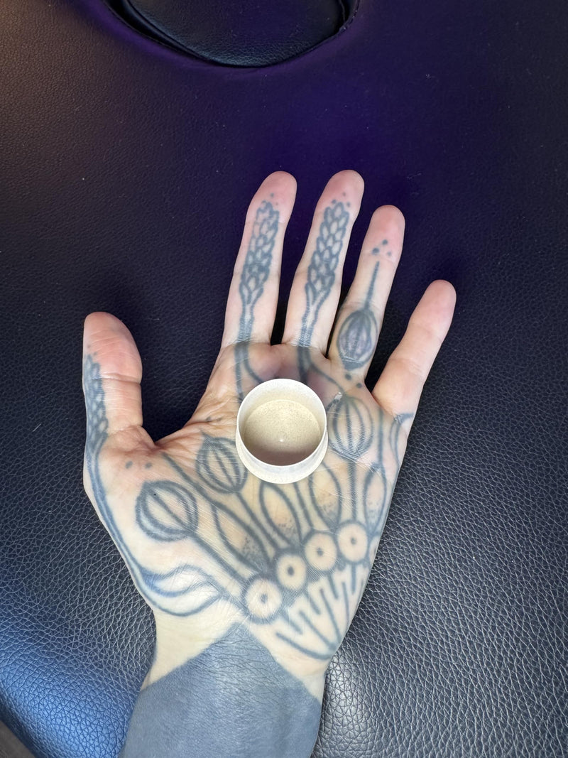 [Australia] - (500pcs) XL Tattoo Ink Cups Plastic Free, Wheat Straw Material Multiple Sizes (25mm XL) 25mm XL 
