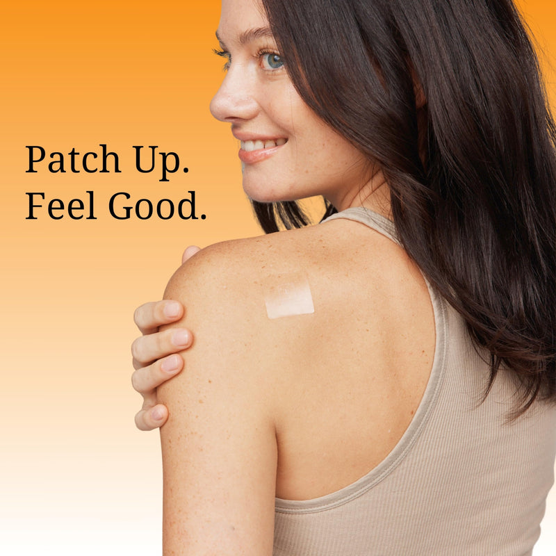 The Patch Remedy Focus Patches | 30 Topical Patches | Ginkgo biloba, Acetyl-l-Carnitine, Bacopa Monnieri, Magnesium L-Threonate, Camellia sinensis | 12-24 Hours