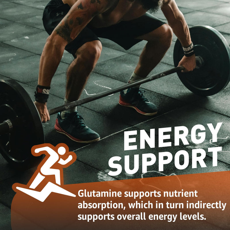 [Australia] - L-Glutamine 1000mg Gummies for Women & Men| with Beta-Alanine, BCAAs, Magnesium Glycinate, Potassium & Ashwagandha | Vegan | Sugar-Free & Extra-Chewy | 120 Counts 60 Count (Pack of 2) 