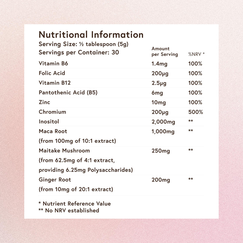 Sixways Hormone Balance Mushroom Coffee, Decaf Coffee Flavour, 30 Servings with 2000mg Myo-Inositol, Maitake Mushroom, Maca Root, PCOS Support, Vegan, PMS Relief (150g)