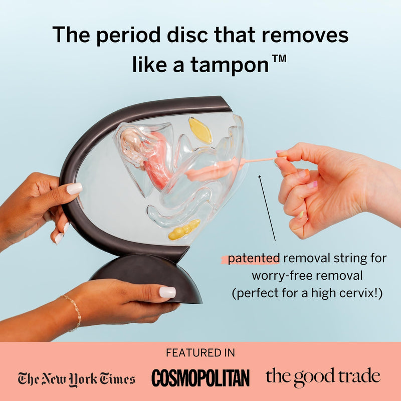 [Australia] - Menstrual Discs with Sterilizer - Ranked 1 for Most Comfortable Soft Reusable Period Disc - Kills 99.9% of Germs with Cleaner Steamer - Wash Your Disc in 3 Minutes! - Compact Sanitizer Kit 