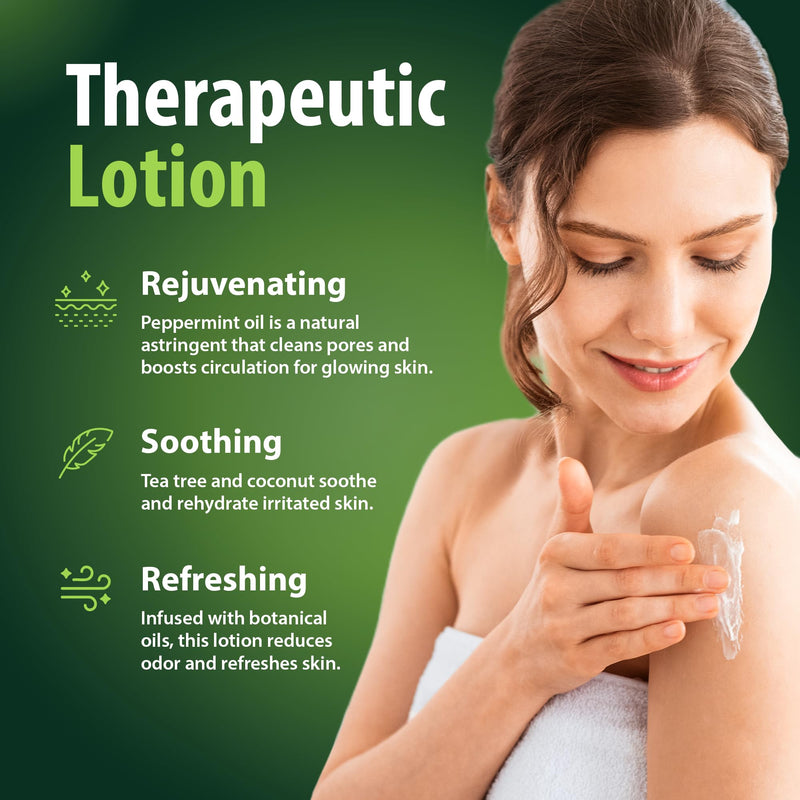 [Australia] - Foot Lotion with Tea Tree Essential Oil for Jock Itch, Athletes Foot, and Dry Cracked Feet Treatment - Athletes Foot Cream with Tea Tree Oil for Toenail - Foot Cream for Dry Cracked Heels 5 Fl Oz (Pack of 1) 
