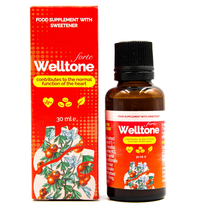 [Australia] - Welltoneforte herbal drops. Improves energy and cardiovascular health. 100% Natural. 30ml. 