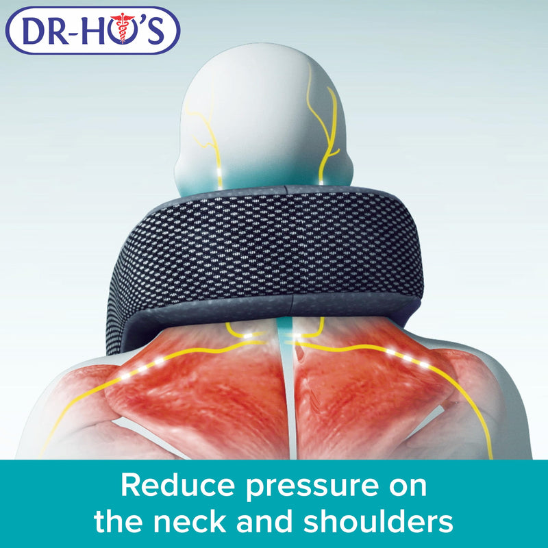 Dr-Ho's Neck Comforter – Dr-Ho's Neck Comforter – Cervical Traction Device for Pain & Posture Support – Inflatable Traction Equipment, Adjustable Stretcher for Home Use