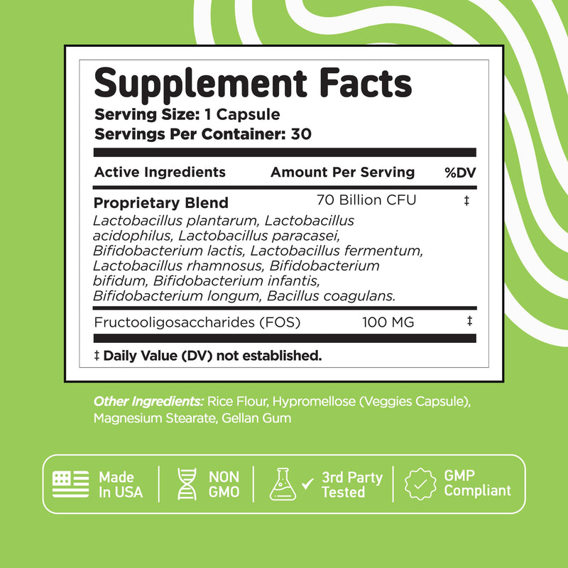 Vital Vitamins Multi Collagen Complex Plus Capsules + Probiotic Complex