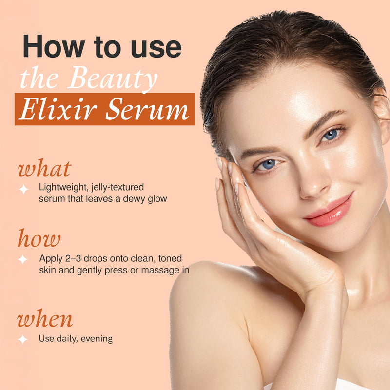 The Beauty Elixir Vitamin C Serum For Face – Dermatologist Tested, Anti Aging, Korean Skin Care – Targets Dark Spots, Revitalizes Dull, Tired Skin For Smoother Look – Vegan, Clean Beauty- 1.69 Fl. Oz.