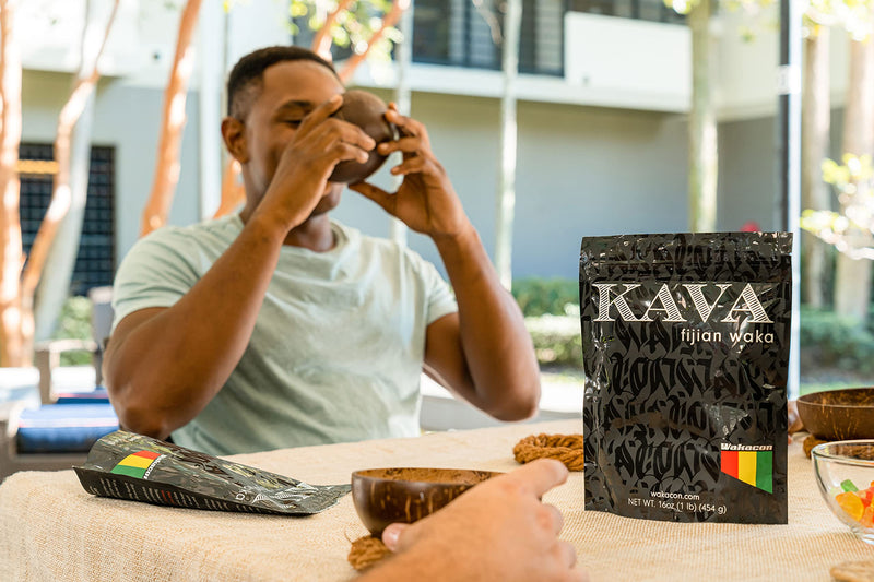 [Australia] - Kava Waka Powder – Authentic, Noble Kava Root Powder from Fiji – Premium, Responsibly Sourced, 16 Oz 