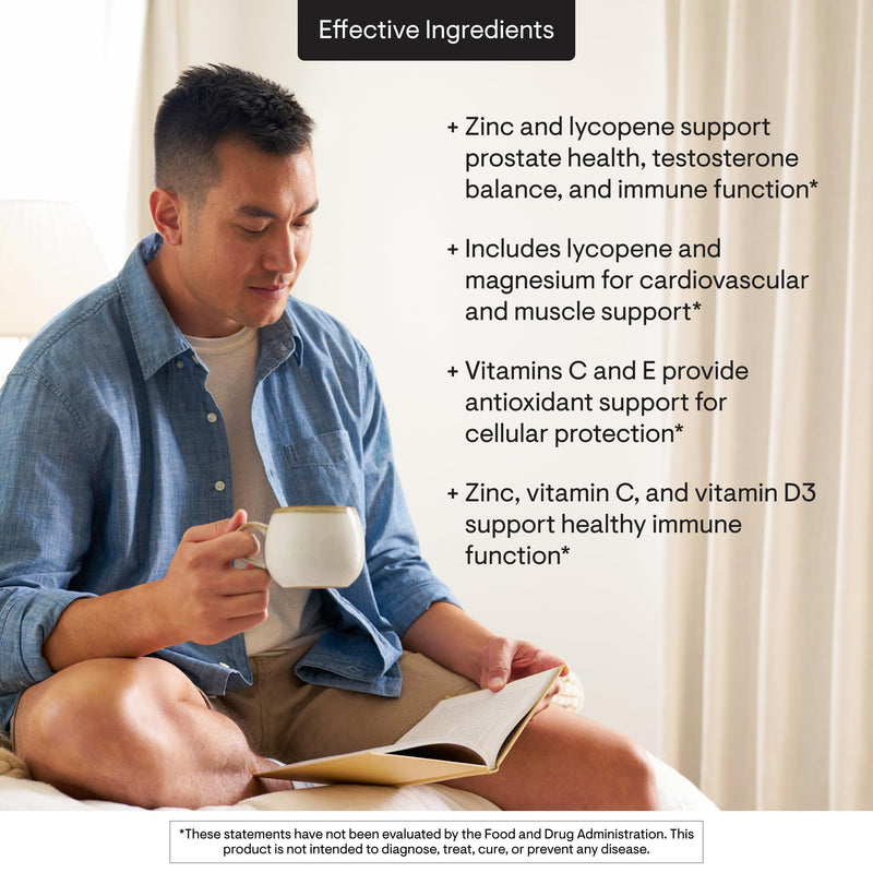 THORNE Men's Multi 50+, Comprehensive Daily Multi-Vitamin, 180 Capsules