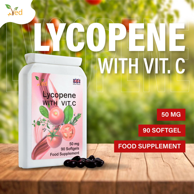 [Australia] - Ved Lycopene Supplement | 50mg x 90 Softgel 