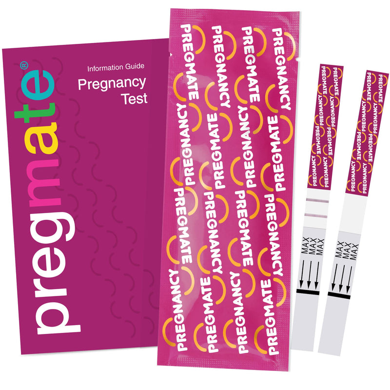 Pregmate 100 Pregnancy Test Strips (100 Count)