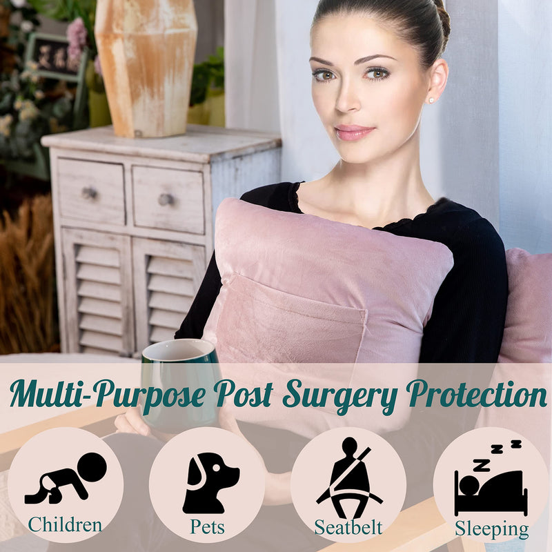 [Australia] - Mastectomy Pillow - Post Surgery Pillow After Breast Cancer Surgery or Breast Reduction, Lumpectomy Pillow, Patient Care Recovery Healing Support for Port Pacemaker and Heart Surgery Recovery Mastectomy Pillow 