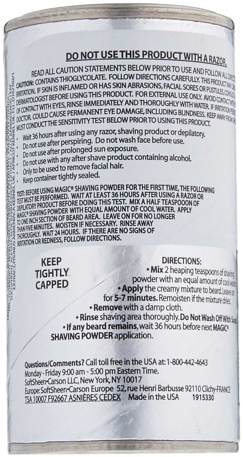 [Australia] - Magic Platinum Shaving Powder 4.5oz. Skin Conditioning (2 Pack) 