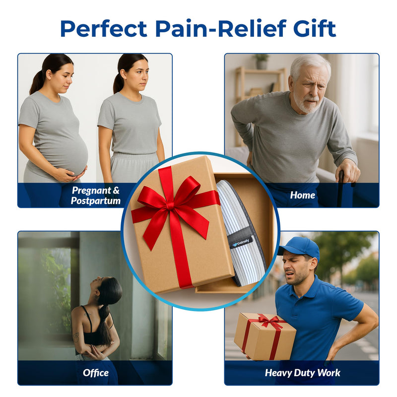 [Australia] - Dainely Sacroiliac SI Joint Hip Belt ‚Äì Trochanter Brace for Sacroiliac Support, Sciatic, Pelvic & Lumbar Pain Relief ‚Äì Adjustable Back Brace for Lower Back Pain Women & Men Regular 