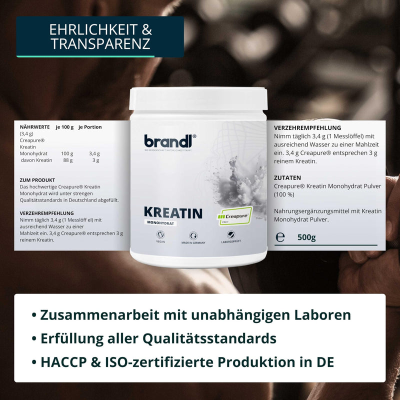 [Australia] - Creatine CREAPURE Creatine Monohydrate Powder 500g | 100% Made in Germany 