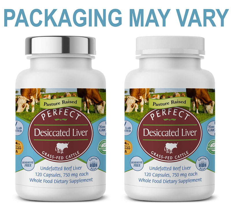 [Australia] - Perfect Supplements ‚Äì Desiccated Beef Liver Capsules Grass Fed Supplement -Natural Source of Protein, Iron, Vitamins A & B- Boosts Energy and Immunity - No Chemicals No Dairy and Hormone Free Pack of 1 