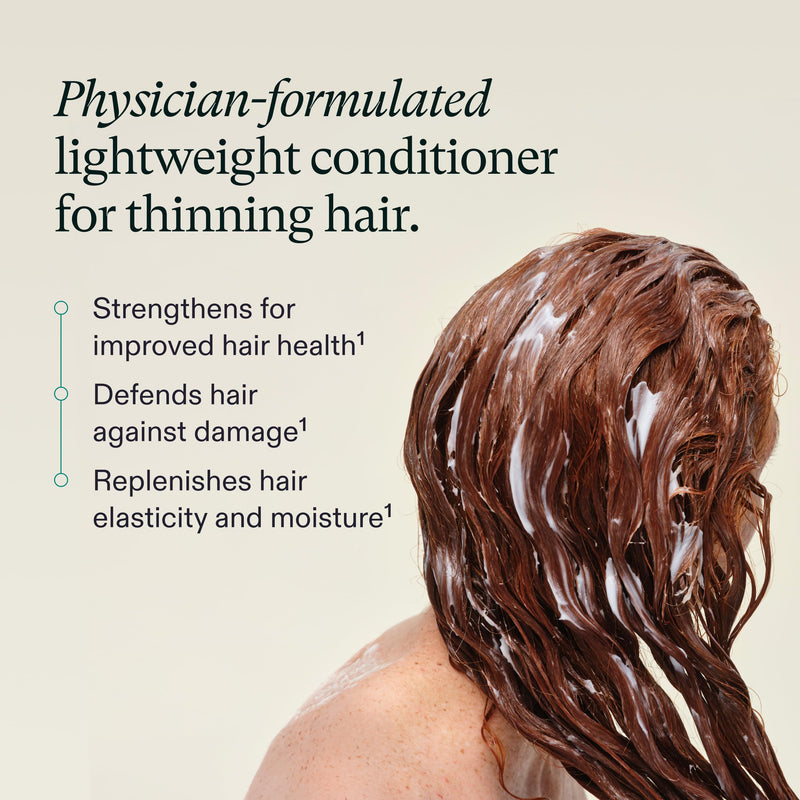 Nutrafol Conditioner, Physician-formulated for Thinning Hair, Moisturizing, Strengthening and Color Safe, Lightweight Protection 8.1 Fl Oz (Pack of 1)