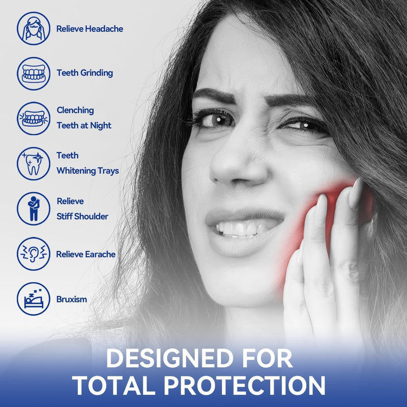 [Australia] - 4 Pack Kids Mouth Guard for Grinding Teeth, Custom Kids Night Guards for Clenching Teeth, Comfortable Child Dental Guard, Stops Bruxism, Tmj, Teeth Whitening Tray & Sports 