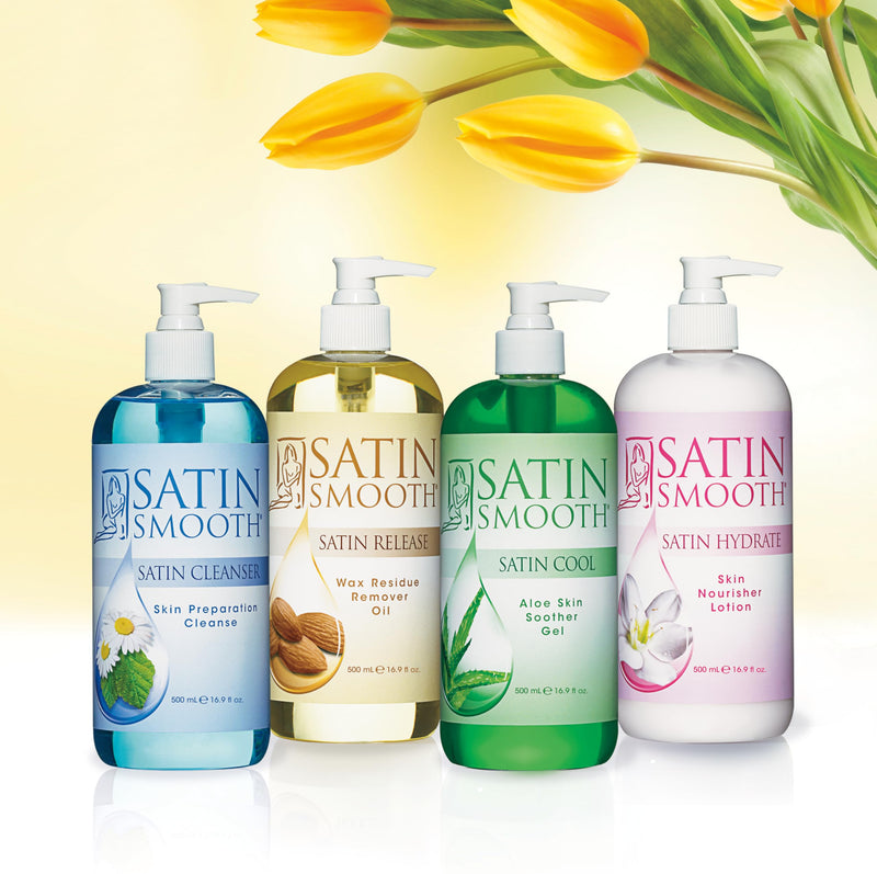 [Australia] - Satin Smooth Satin Release Wax Residue Remover Oil, Post-Wax Treatment Fast-Dissolving, 16 oz, 1-pack 16 Fl Oz (Pack of 1) 