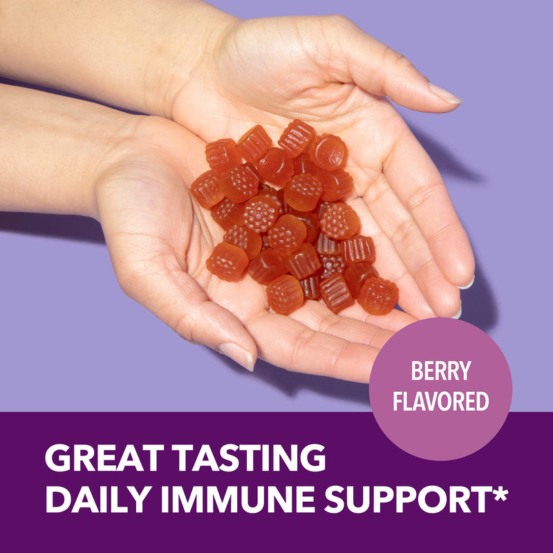 [Australia] - Sambucus Elderberry Gummies for Adults | Immune Support Gummies with Elderberry, Vitamin C and Zinc | Sambucus Elderberry Immune Support with Elderberry Extract | Berry-Flavored Gummies | Month Supply 60 Count (Pack of 1) 