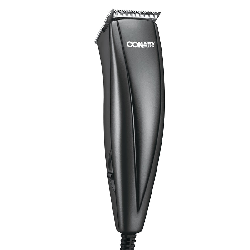 [Australia] - ConairMAN Simple Cut, Hair Clippers for Men, 12-piece Home Hair Cutting Kit Black 
