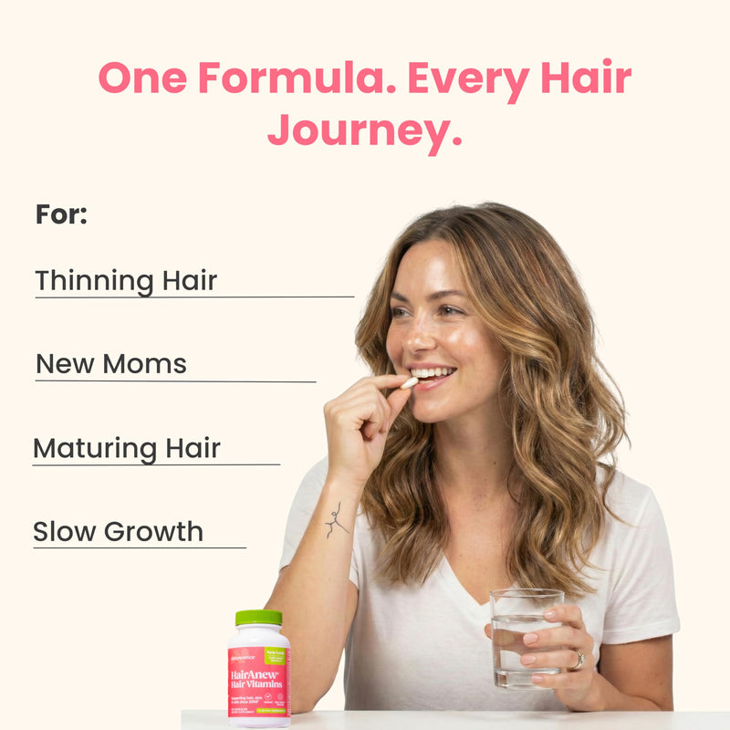 Hair Growth Vitamins for Women & Men - 5000mcg Biotin, 11 Ingredients | Vegan blend with keratin-building nutrients for thicker, fuller hair, plus skin and nail support, 60 capsules 1
