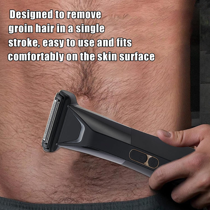 [Australia] - Replacement Foil Blade Compatible with MANSCAPED The Lawn Mower 5.0 Ultra Hair Trimmer,Stainless Steel Groin Hair Foil Shaver Head for Close Body Hair Grooming,2 Pack Black-1 