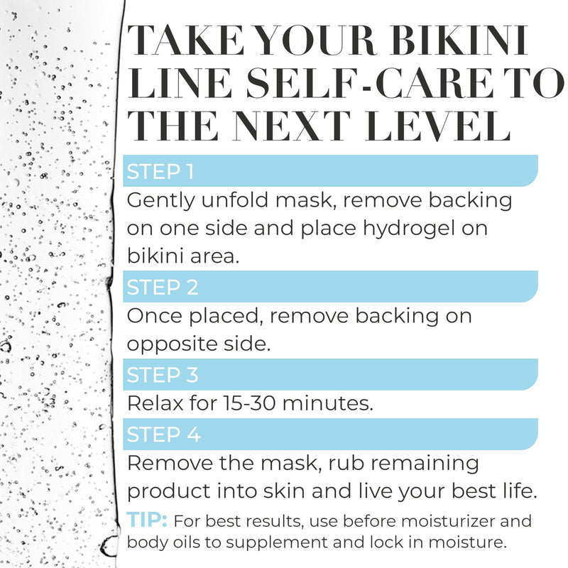 [Australia] - Ingrown Hair Treatment | Razor Bumps Treatment For Women | Bikini Area Vajacial Mask | Soothes bikini area with Salicylic Acid, Aloe & Hyaluronic Acid | helps calm razor burn & ingrown hairs 