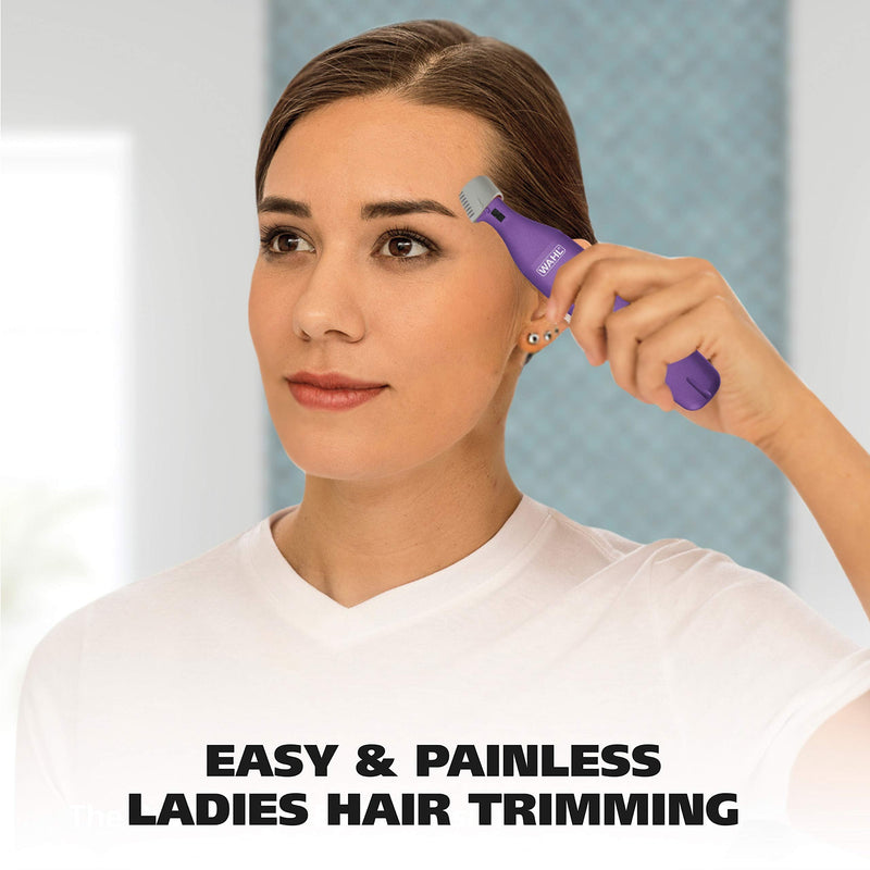 [Australia] - Wahl Pure Confidence Rechargeable Electric Trimmer, Shaver, & Detailer for Smooth Shaving & Trimming of The Face, Underarm, Eyebrows, & Bikini Areas – Model 9865-100 
