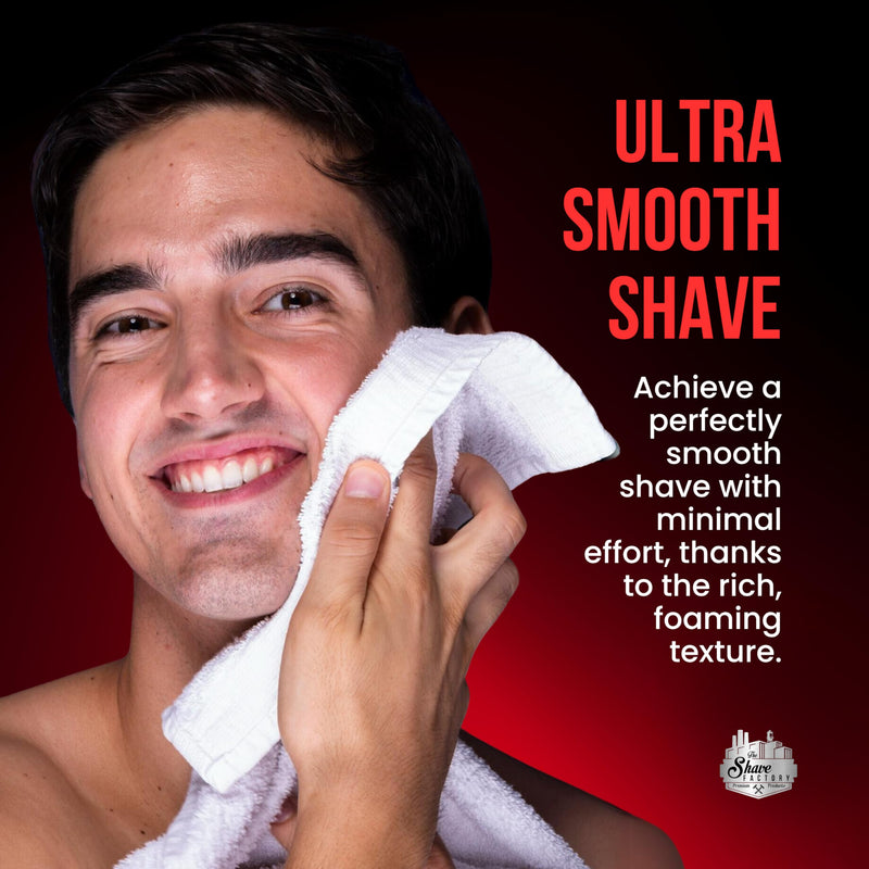 [Australia] - The Shave Factory Shaving Gel - Perfect shaving experience, moisture, protection and comfort for men - Premium shaving gel for an ultra-smooth and refreshing shave (Golden, 1250ML) 