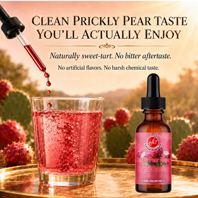 Prickly Pear Drops with Vitamin B12, Concentrated Nopal Cactus Fruit Liquid Supplement, Betalains, Vitamins & Trace Minerals, 60 Servings, Sweet-Tart, 2 Fl Oz (1) 1 Pack