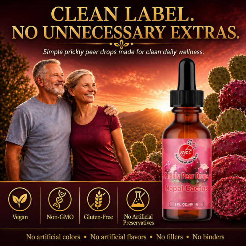 Prickly Pear Drops with Vitamin B12, Concentrated Nopal Cactus Fruit Liquid Supplement, Betalains, Vitamins & Trace Minerals, 60 Servings, Sweet-Tart, 2 Fl Oz (1) 1 Pack