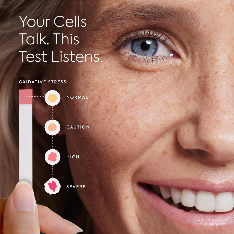 [Australia] - Oxidative Stress Test ‚Äì at Home Urine MDA Test Strip | Free Radical & Antioxidant Marker | Wellness, Longevity & Vitality Test | Fast Results in 3 Mins | 25 Self Tests 
