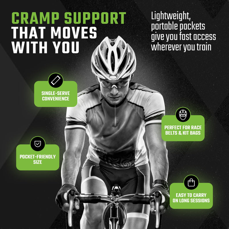 Crampfix QuickFix Shot Sachets - Fast & Effective Relief from Muscle Cramp (15 x 20ml Packets) (Lemon) Lemon