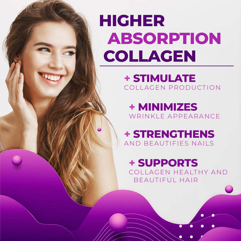Liquid Collagen for Women & Men (16 oz) Extra Strength hydrolyzed Collagen peptides, with Vitamin C, Glowing Skin Support, Hair, Muscles, Nail Supplement, Gluten Free, Non GMO (1) 1