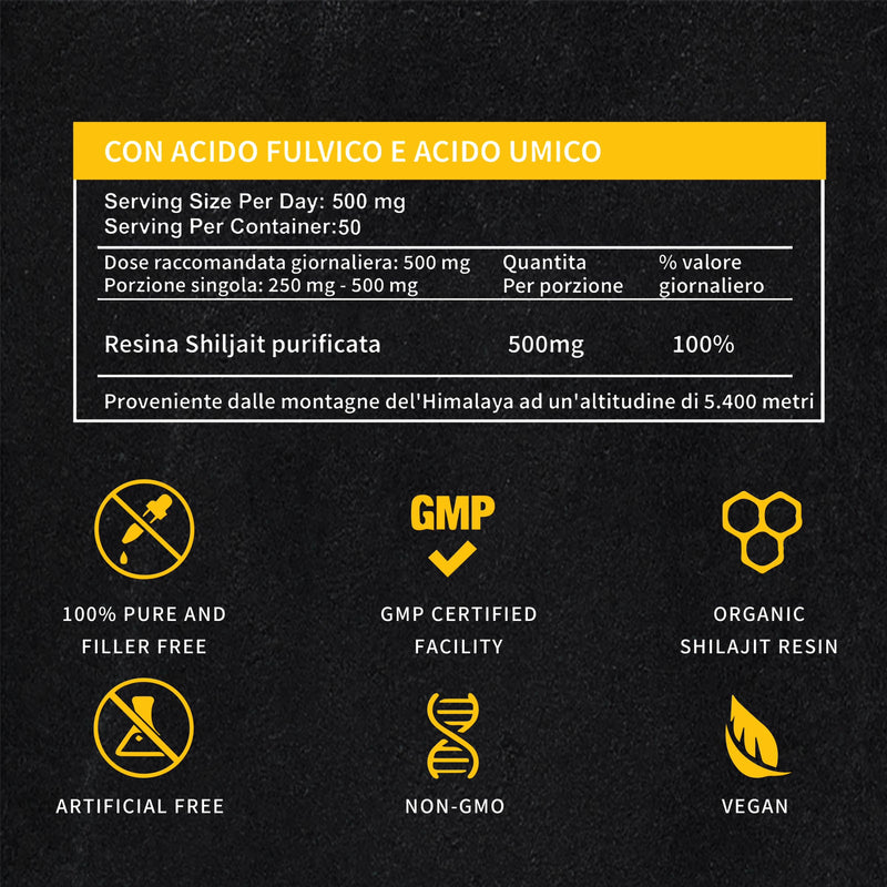 [Australia] - SHILAJIT DOZ - 50g | Premium gold quality | Natural Energy and Memory Booster | pure Himalayan extract | 85 minerals & fulvic acid | Health and immune boosting 