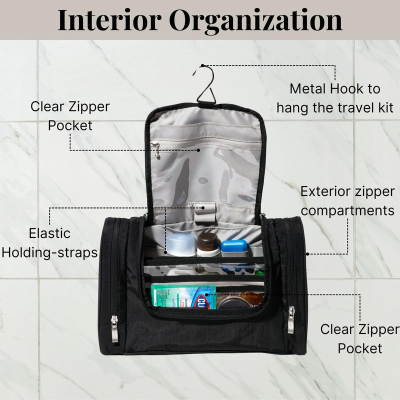 Baggallini Toiletry Kit One Size Midnight Blossom