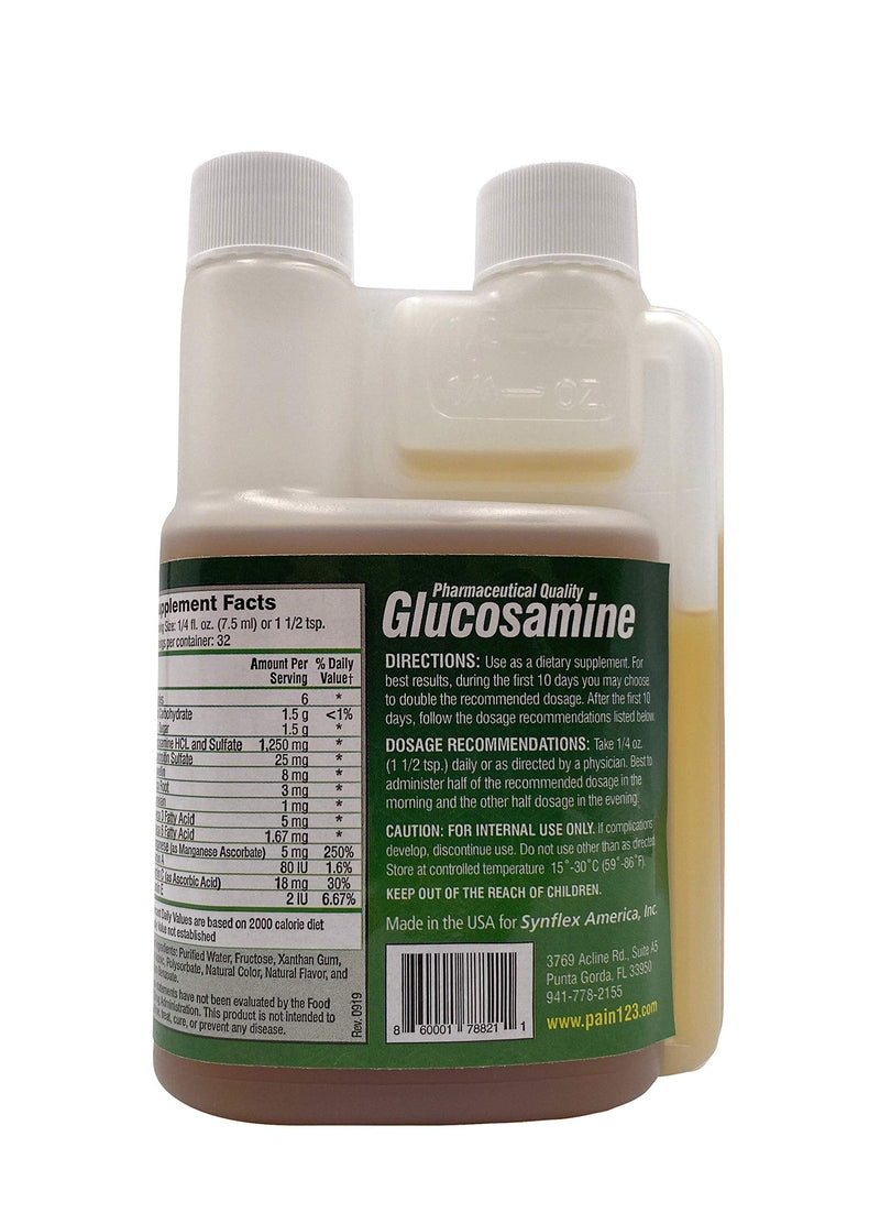 [Australia] - Liquid Glucosamine Original Formula - Chondroitin, Vitamins, Minerals - Drink Supplement for Men & Women, Helps Support Joint & Cartilage Health - Berry Flavor, 32 Day Supply 