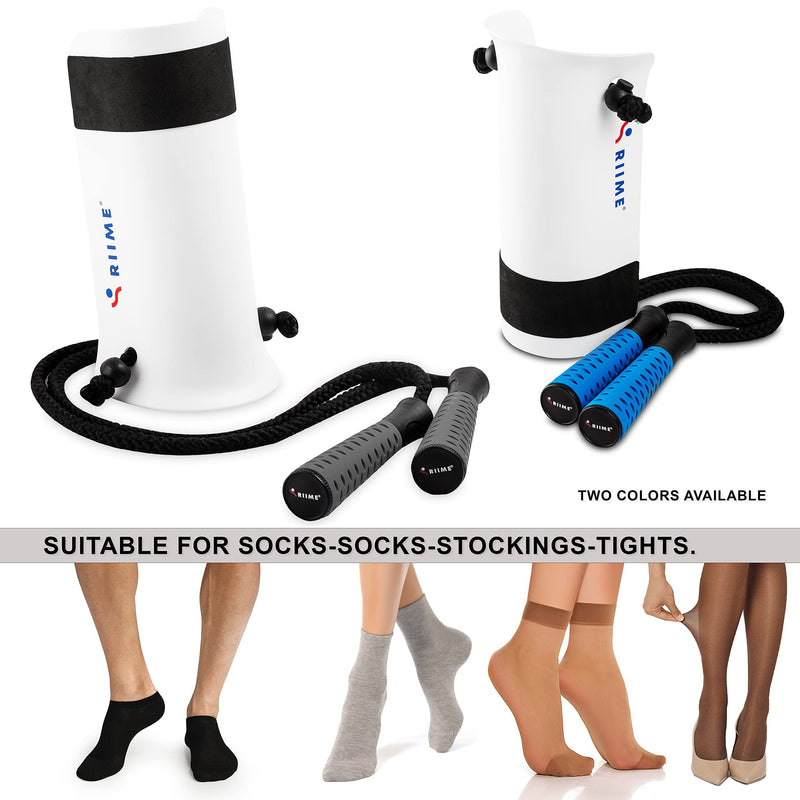 [Australia] - SOKELP-Sock Aid Device for Seniors-Elderly Sock Helper-Sock Aid-Sock Assistant Device No Bending-Easy Use-Hip Kit-Disability Aids-Sock Aids for Putting On Socks-Sock Puller Gray 