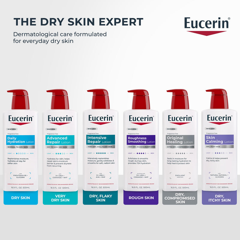 Eucerin Eczema Relief Cream with Colloidal Oatmeal, 14 OZ Fragrance Free 14 Ounce (Pack of 1)