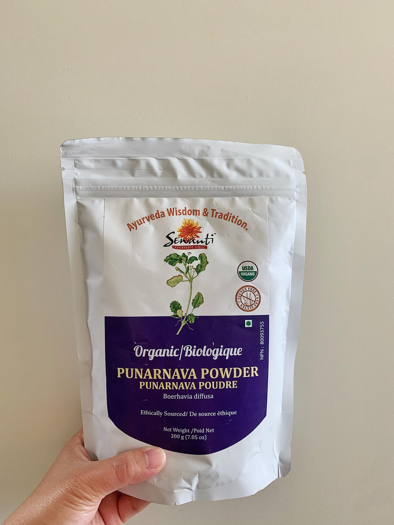 [Australia] - Sewanti Organic Punarnava Powder - Ayurvedic Wellness Supplement - Supports Liver Health & Immune System - 200g 
