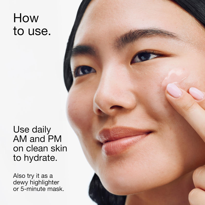 Clinique Moisture Surge 100H Auto-Replenishing Hydrator Oil Free Face Moisturizer | With Hyaluronic Acid, Aloe Bioferment and Vitamins C + E | For All Skin Types | Hydrating + Moisturizing 1 Fl Oz